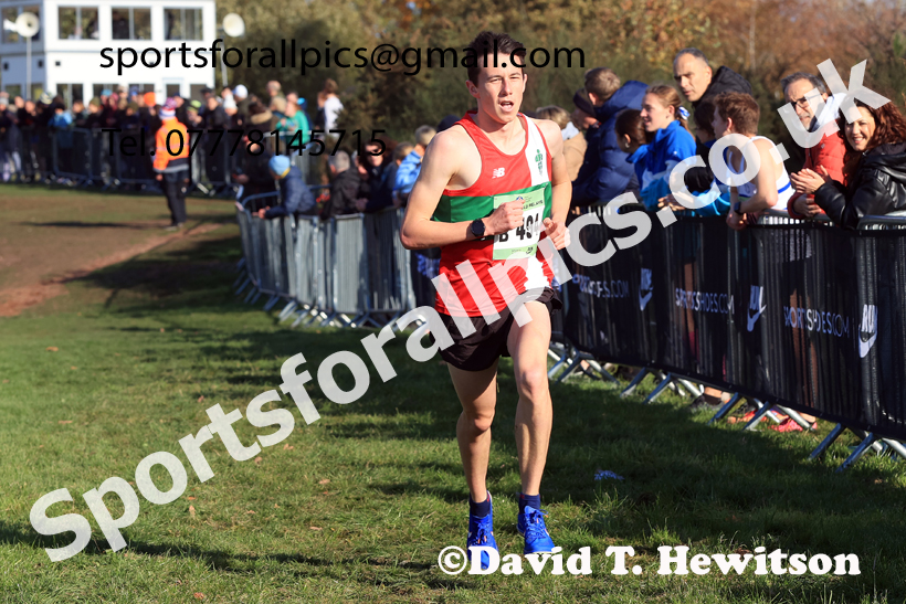 Junior Mens 2025 National Cross Country Relays, Berry Hill Park, Mansfield. Photo: David T. Hewitson/Sports for All Pics